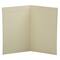 JAM Paper A1 Ivory Blank Foldover Cards with Panel